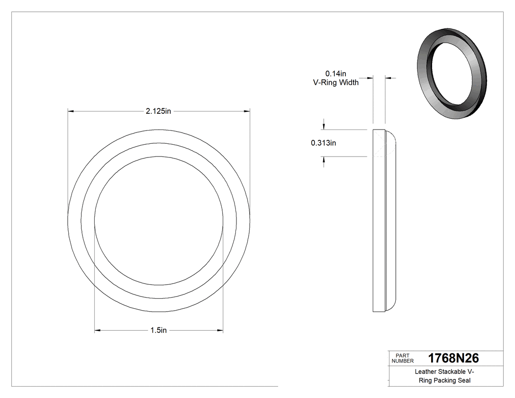 Technical drawing - 1768N26
